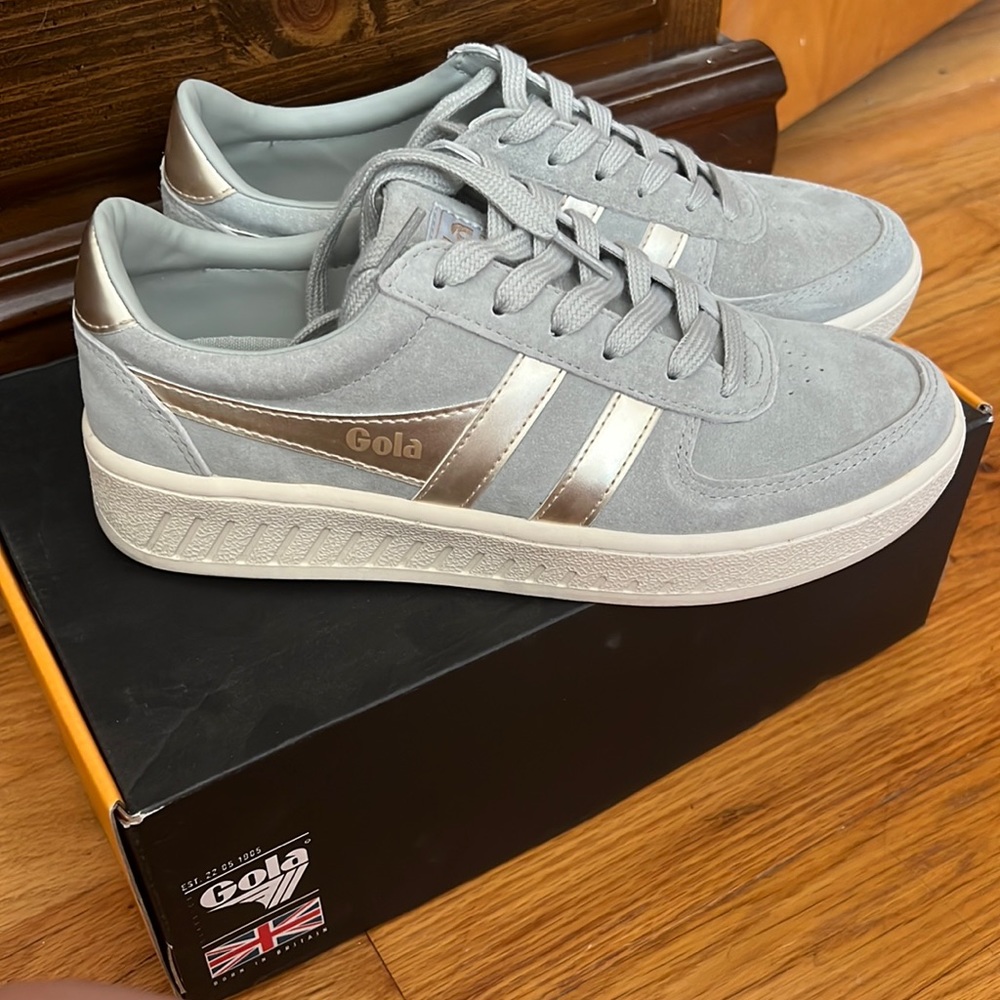 Gola Grandslam Pearl sneaker. Size 8.
